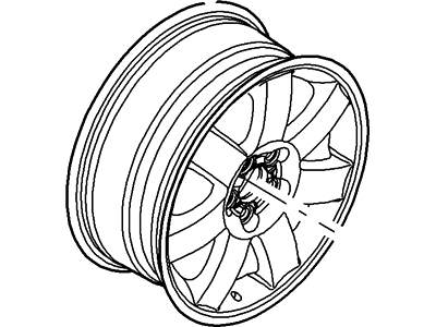 Ford 5G1Z-1007-CA Wheel Assembly