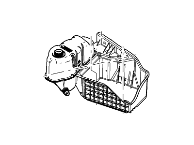 Ford 9C3Z-8A080-AA Tank Assembly - Radiator Overflow