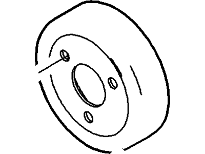 Ford 1S7Z-8509-A Pulley - Water Pump