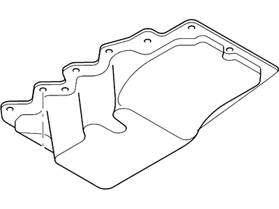 Ford Focus Oil Pan - 3M4Z-6675-AA