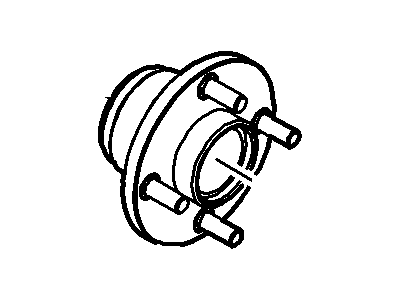Ford YS4Z-1A034-AA Hub And Bearing Assembly - Wheel