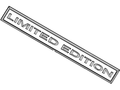 Ford 5L7Z-7842528-AA Limited Edition Emblem
