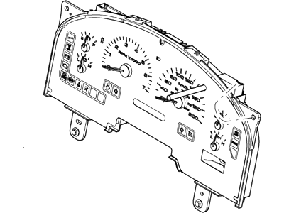 Ford 4L3Z-10849-AA Instrument Cluster