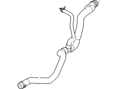 2007 Ford Freestyle Cooling Hose - 7F9Z-18663-A
