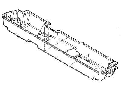 Ford BC3Z-26115A00-A Compartment Assembly - Rear Stowage