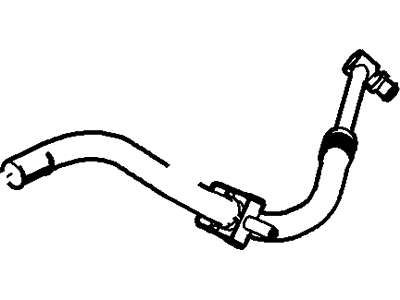2010 Lincoln Town Car Power Steering Hose - 9W7Z-3A713-D