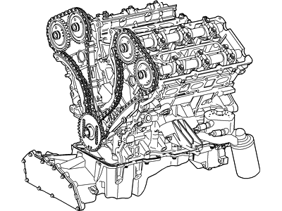 Ford 3W4Z-6006-CA Service Engine Assembly