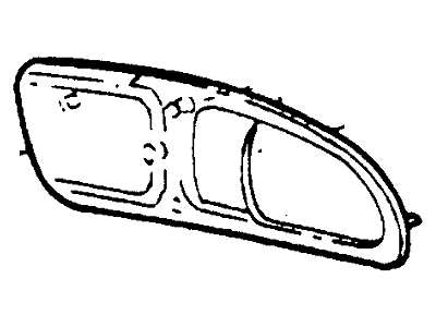 Ford F6OZ-5423712-AAA Panel Assembly - Door Trim
