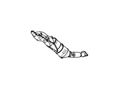 2011 Ford Focus Catalytic Converter - AS4Z-5G232-A