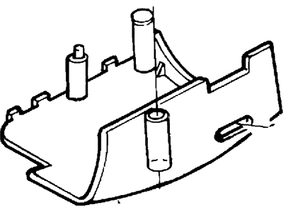 Ford 3C2Z-3530-BAA Shroud Assembly - Steering Column