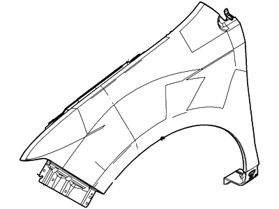 Ford 8A1Z-16005-A Fender Assembly - Front