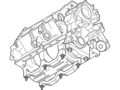 Ford 3R3Z-6009-AA Cylinder Block