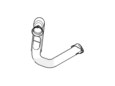 Ford E-150 Exhaust Pipe - 4C2Z-6N646-BA