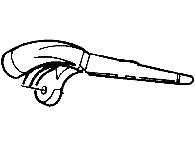Ford 1C7Z-17526-AA Wiper Arm Assembly