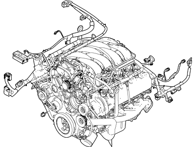 Ford AR3Z-6007-A Engine Assembly