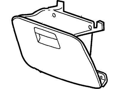 Ford 1L3Z-1506024-AAB Door Assembly - Glove Compartment