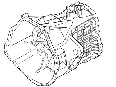 Ford 7C3Z-7005-A Transmission Case Assembly