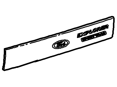 Ford 1L5Z-99425A34-AAA Applique - Rear Panel