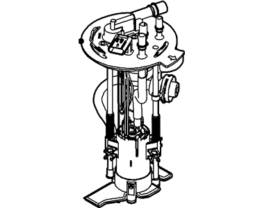 Ford 6L5Z-9H307-D Sender And Pump Assembly