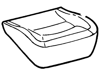 Ford XL7Z-7862901-AAB Seat Cushion Cover Assembly