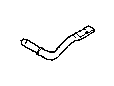 Ford 6L2Z-5A204-A Bracket - Exhaust Pipe Mounting