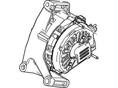 Ford 8L8Z-10346-A Alternator Assembly