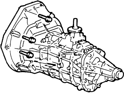 Ford XL34-7A195-AC Transfer Case Assembly