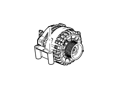 Ford 6C2Z-10346-CARM Alternator Assembly