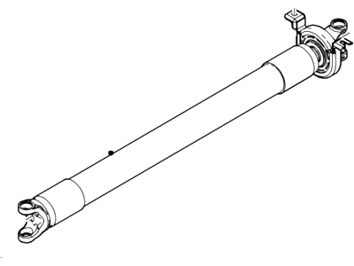Ford DL3Z-4R602-H Drive Shaft Assembly