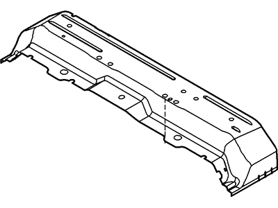 Ford AC3Z-26111A15-B Pan Assembly - Floor - Rear