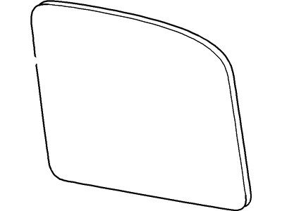 Ford 9T1Z-17K707-D Mirror Glass - Wide Angle - Adhesve