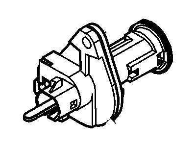 Ford 6W3Z-5443262-A Cylinder Assembly - Lock