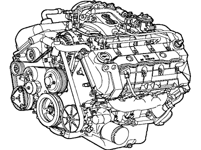 Ford 4W7Z-6007-DA Engine Assembly