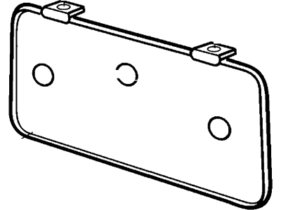 Ford 1L3Z-17A385-AAA Bracket - License Plate