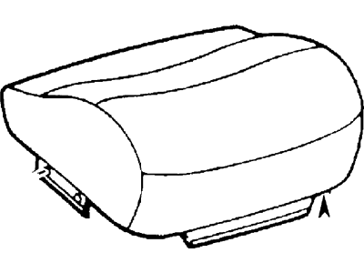 Ford YC3Z-78632A22-AE Seat Cushion Pad