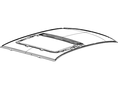 Ford 7E5Z-5450202-A Panel Assembly - Roof