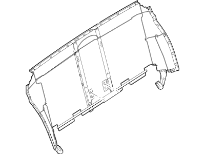 Ford 4W1Z-54613A38-AA Frame - Rear Seat Back Retaining