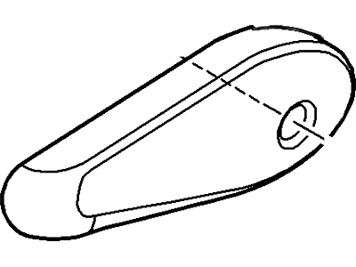 Ford 2C2Z-1565479-AA Armrest Pad, Passenger Seat, Left Side