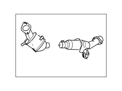 2010 Ford Transit Connect Catalytic Converter - 9T1Z-5E212-C
