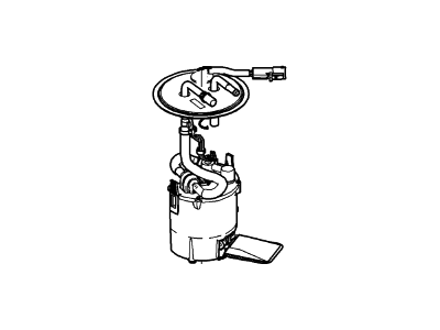 Ford 5M6Z-9H307-A Fuel Pump And Sender Assembly