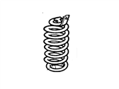 Ford F-250 Coil Springs - F4TZ-5310-B Spring - Front