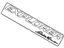 Ford 6L2Z-7842528-D Nameplate