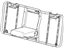 Ford 4L3Z-16613A38-AA Frame - Rear Seat Back Retaining