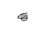 Ford -W708626-S900 Nut - Wing