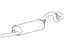 Ford 4L3Z-5230-AB Rear Muffler And Pipe Assembly