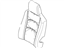 Ford AC2Z-1564810-A Seat Back Pad