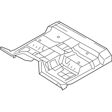 Ford 7C3Z-2511000-B Pan Assembly - Floor