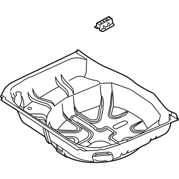 Ford BB5Z-7811215-A Pan Assembly - Floor