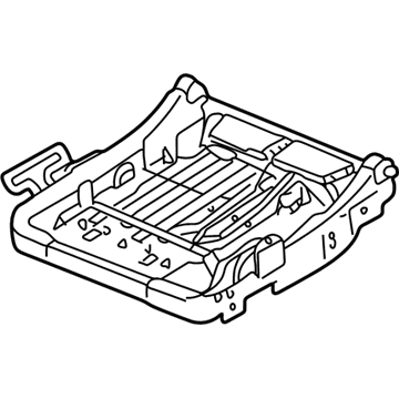 Ford 1L5Z-3563101-CA Frame And Spring - Front Seat Cushion