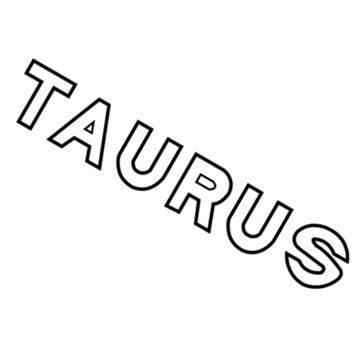 2009 Ford Taurus Emblem - 8G1Z-5442528-A